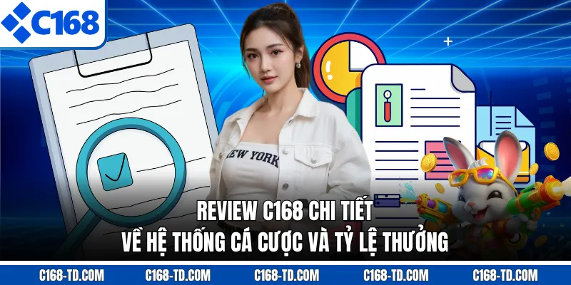 Review C168 Chi Tiết Về Hệ Thống Cá Cược Và Tỷ Lệ Thưởng